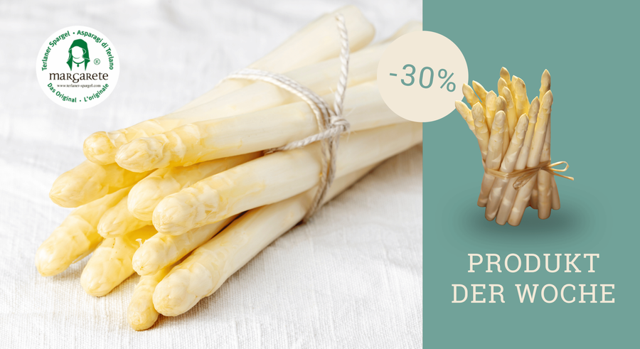 Margarete Spargel -30% + Spätzlen, Graukäse & mehr 🌿