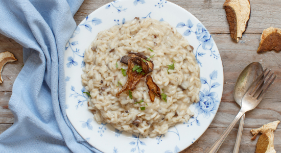 Echter Geschmack aus Südtirol, entdecke unser Steinpilz-Risotto!