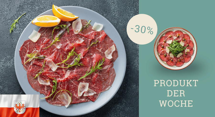 Carpaccio vom Südtiroler Rind – in 5 Minuten 🥩